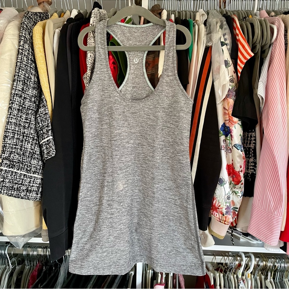 Lululemon Racerback Tank Heather Grey